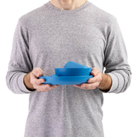 Camp Dinnerware Set - Cendre Blue
