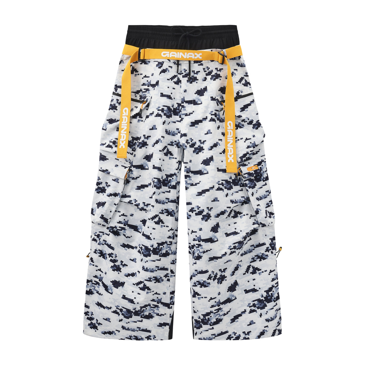 Gainax XT8 3L Snow Pants — Pixel Snow Camo, front