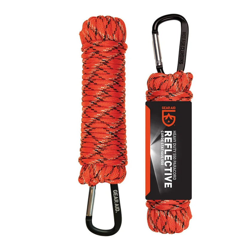 Gear Aid 550 Paracord 30 ft Orange