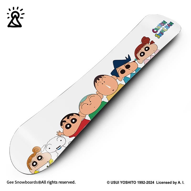 Gee Snowboards × Crayon Shin-chan Futaba Kindergarten Snowboard - base