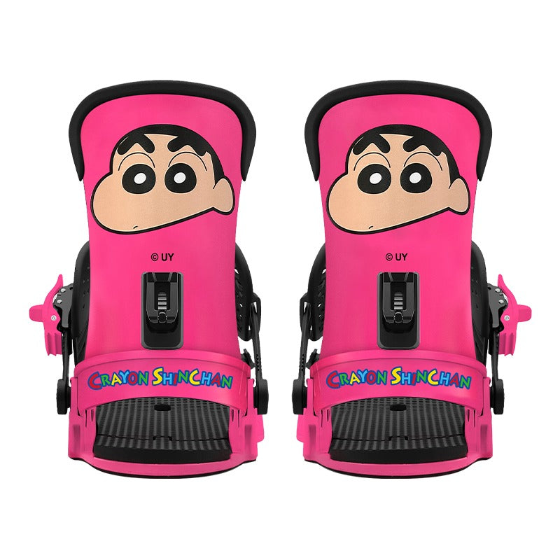 Gee Snowboards × Crayon Shin-chan Snowboard Binding - back