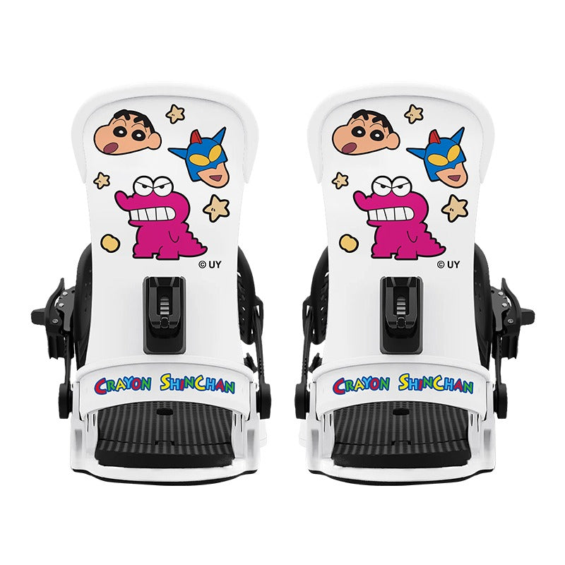 Gee Snowboards × Crayon Shin-chan Waniyama Snowboard Binding - back