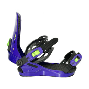 Gee Snowboards × Evangelion Unit-01 Snowboard Binding - side profile