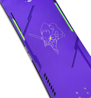 Gee Snowboards × Evangelion Unit-01 Snowboard - topsheet detail