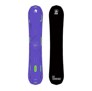 Gee Snowboards × Evangelion Unit-01 Snowboard - top sheet