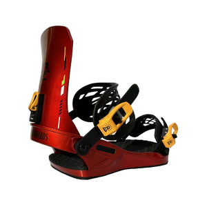 Gee Snowboards × Evangelion Unit-02 Snowboard Binding - side profile