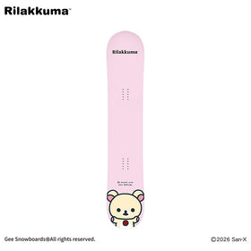Gee Snowboards × Rilakkuma Snowboard - Korilakkuma - top sheet