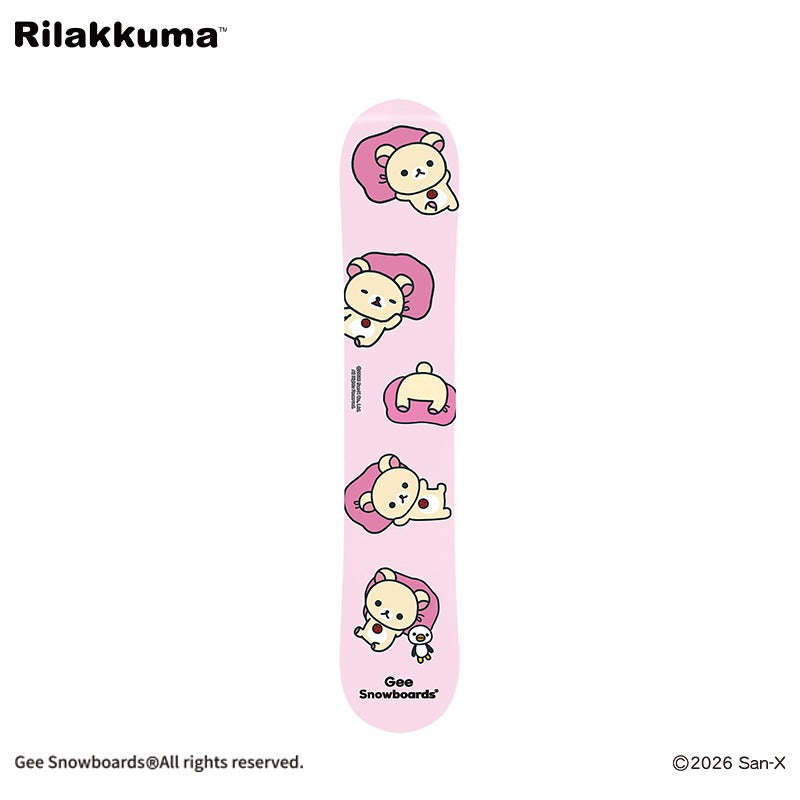 Gee Snowboards × Rilakkuma Snowboard - Korilakkuma - base