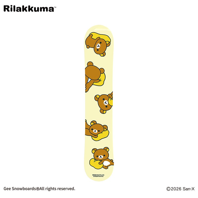Gee Snowboards × Rilakkuma Snowboard - Rilakkuma - base