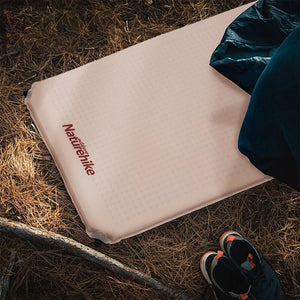 Naturehike Square Self Inflatable Sleeping Pad 3cm Double Beige