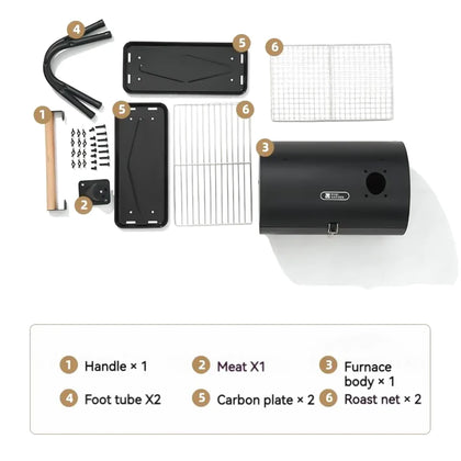Mobi Garden Two Sided Barbecue Stove