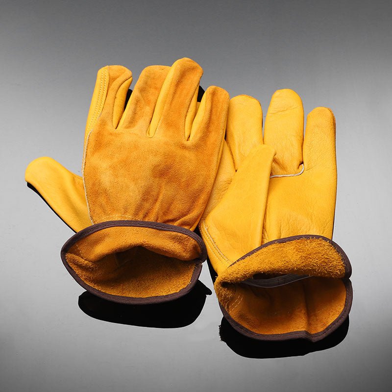 Fire Maple Gingko Cowhide leather Work Gloves 2026
