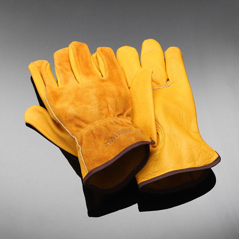 Fire Maple Gingko Cowhide leather Work Gloves (2026)