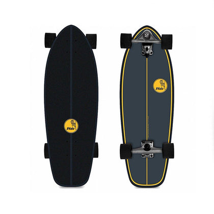 Slide Cmc 31'' Surf Skateboard- Cold Gold