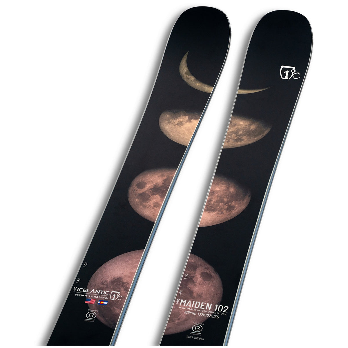 Icelantic Maiden 102 Skis - Women's - tip detail