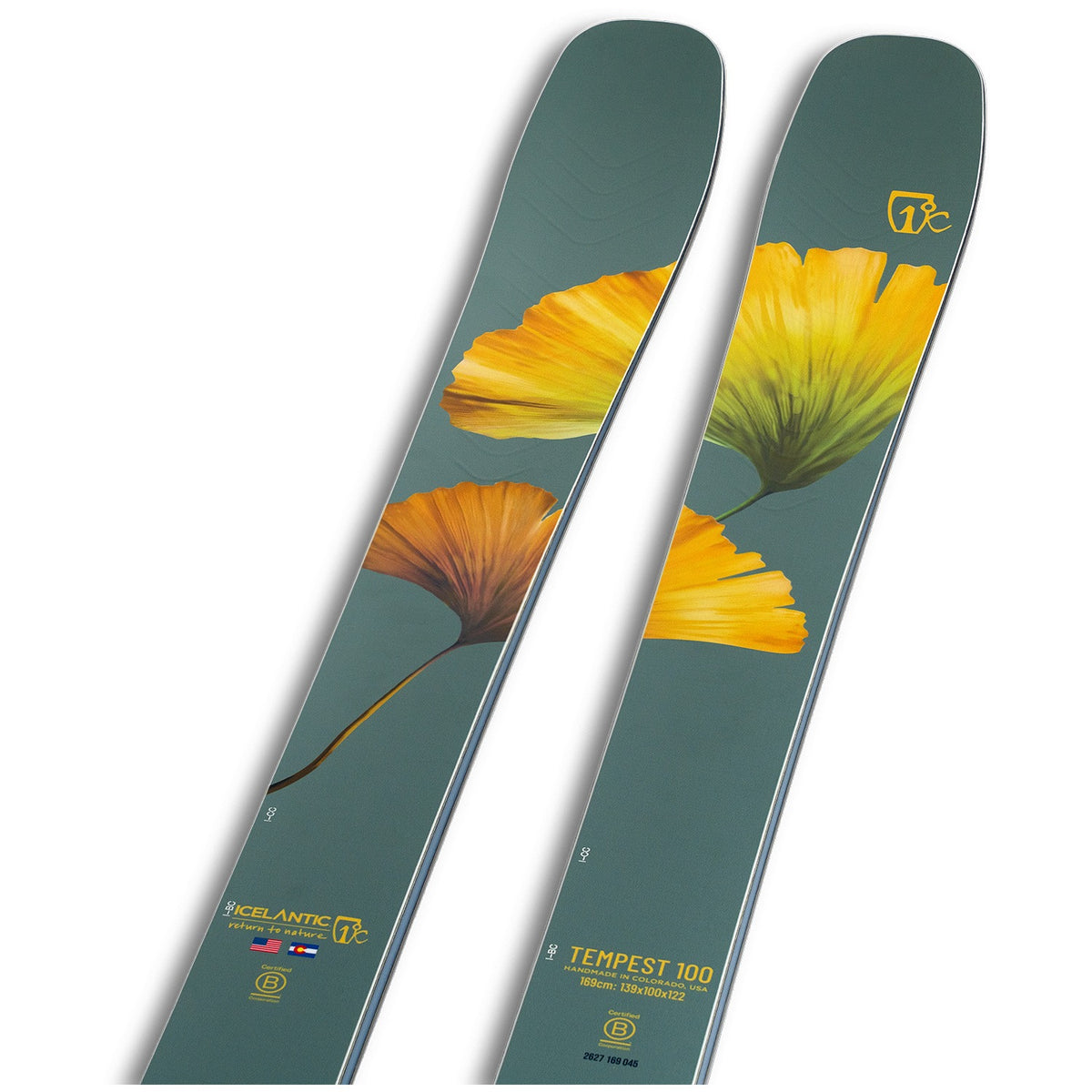 Icelantic Tempest 100 Skis - Women's - tip detail