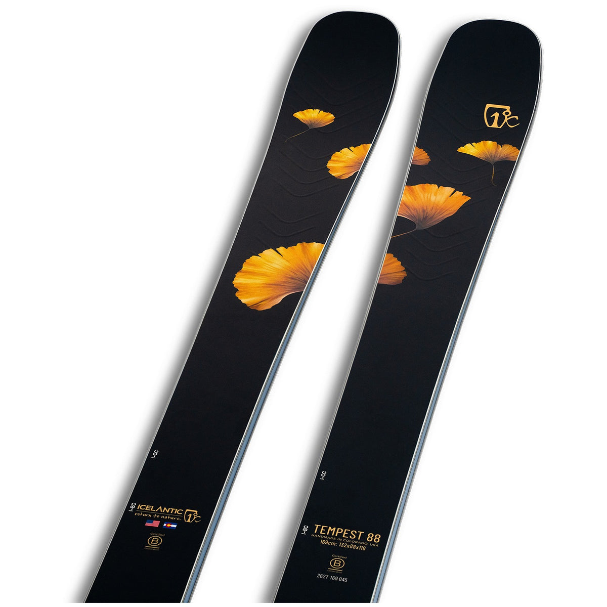 Icelantic Tempest 88 Skis - Women's - tip detail