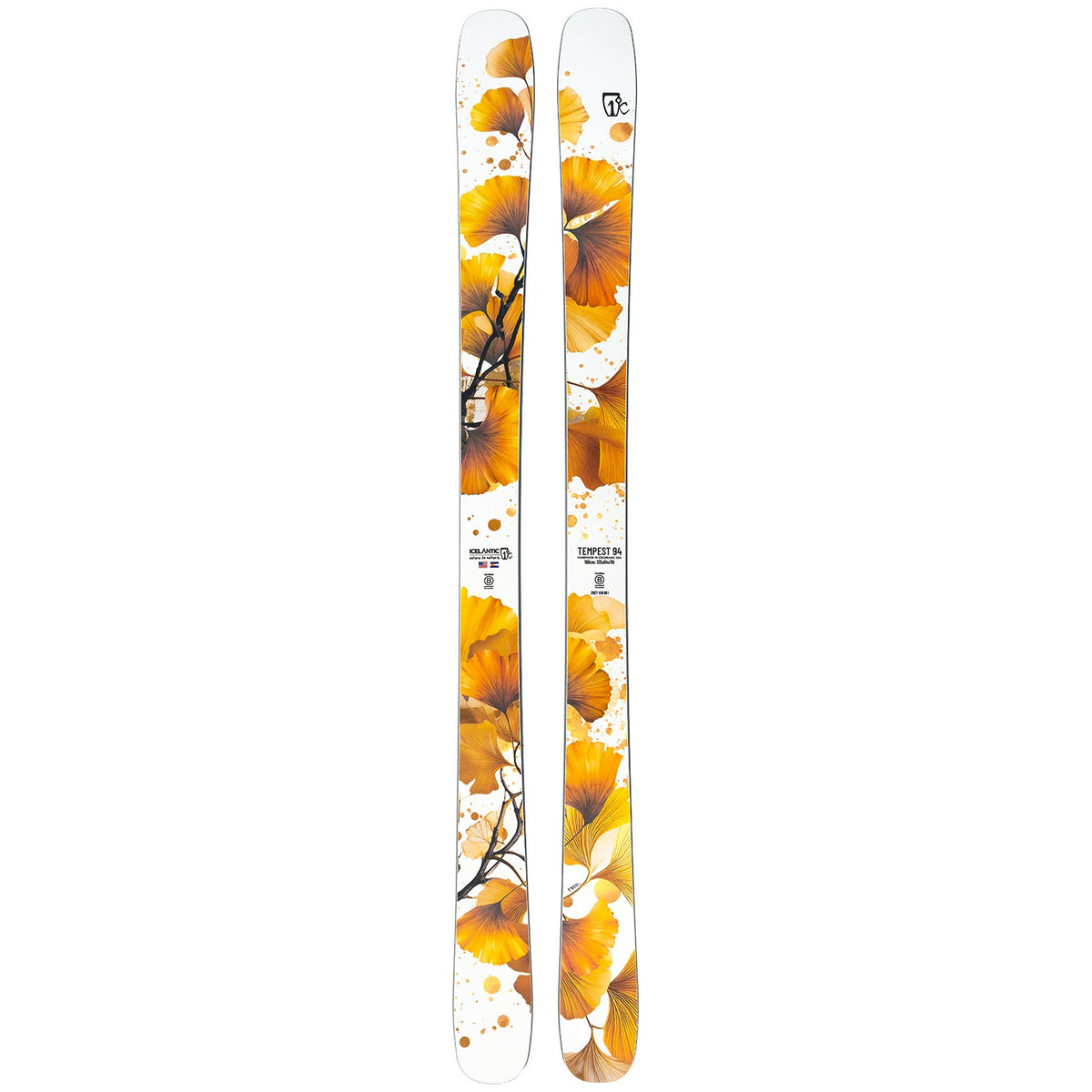 Icelantic Tempest 94 Skis - Women's - pair