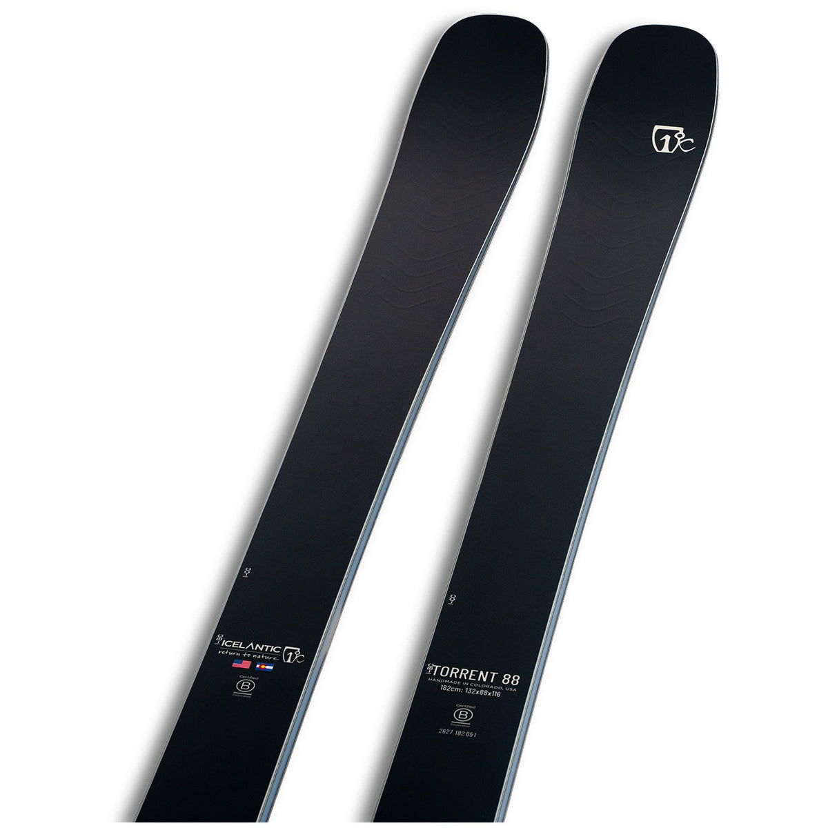 Icelantic Torrent 88 Skis - Men's - tip detail