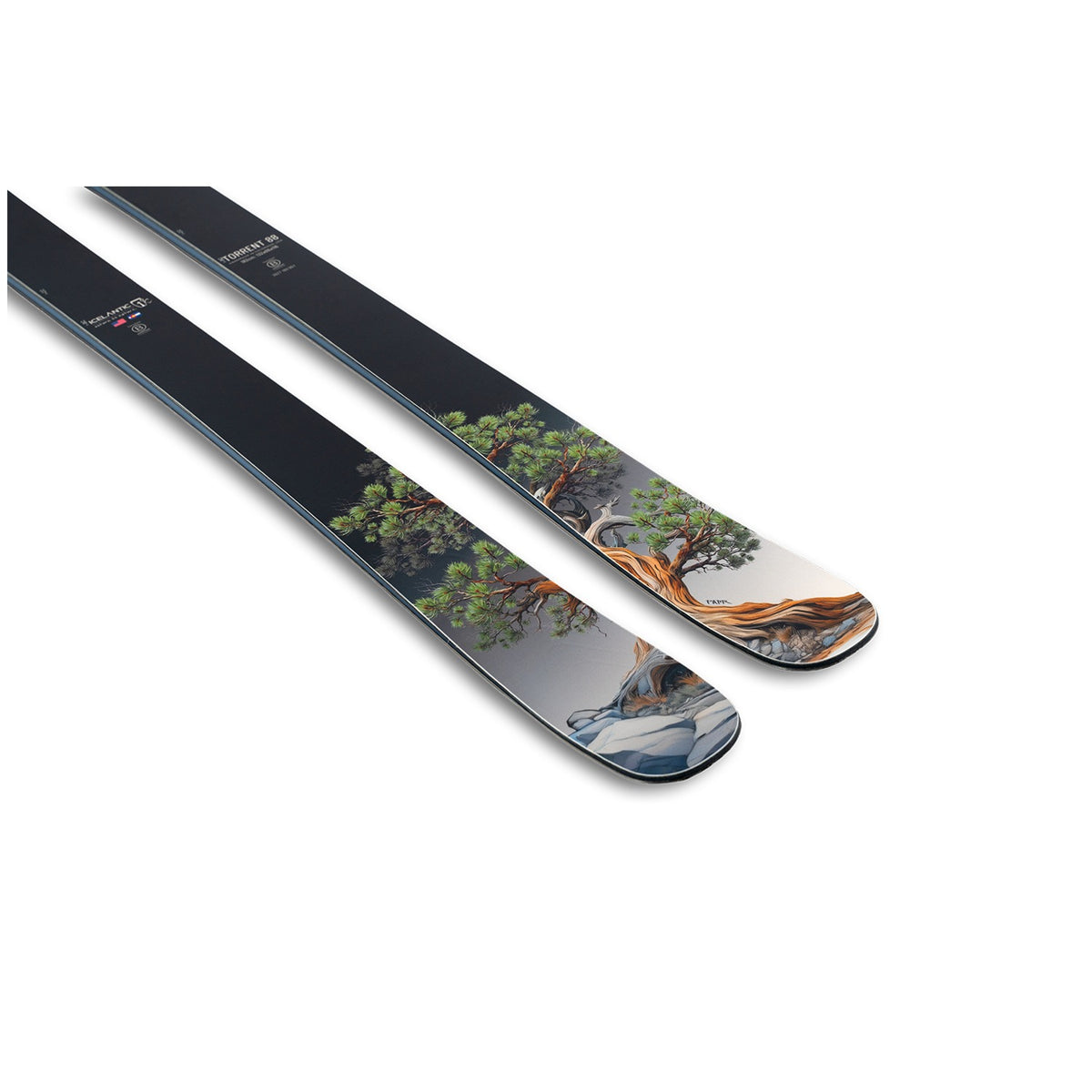 Icelantic Torrent 88 Skis - Men's - tail detail