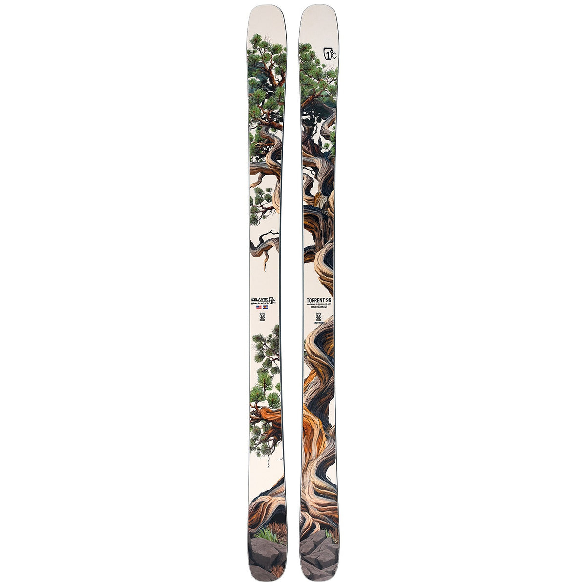 Icelantic Torrent 96 Skis - Men's - pair