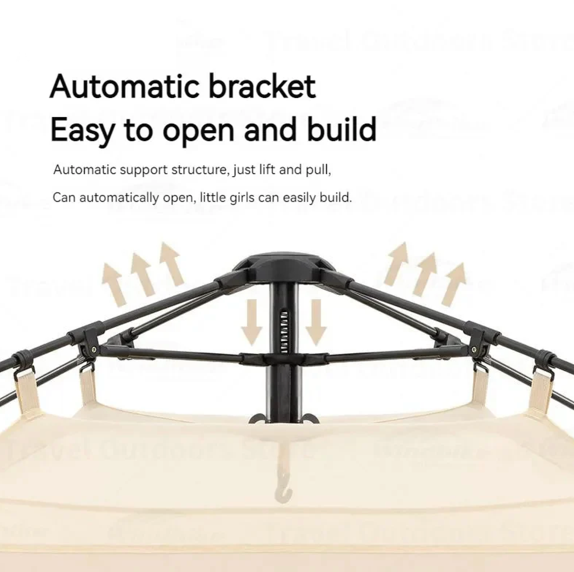 Naturehike Ango Automatic Tent Canopy Version (With Hall Pole)