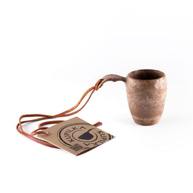 Kupilka 5 Shot Cup 50ml with Reindeer Leather Cord – Brown
