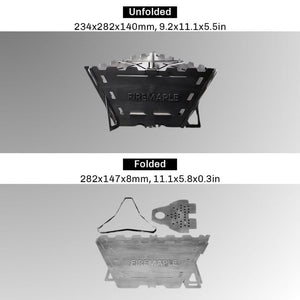 Fire Maple Maverick Wood Stove(3 Panels)