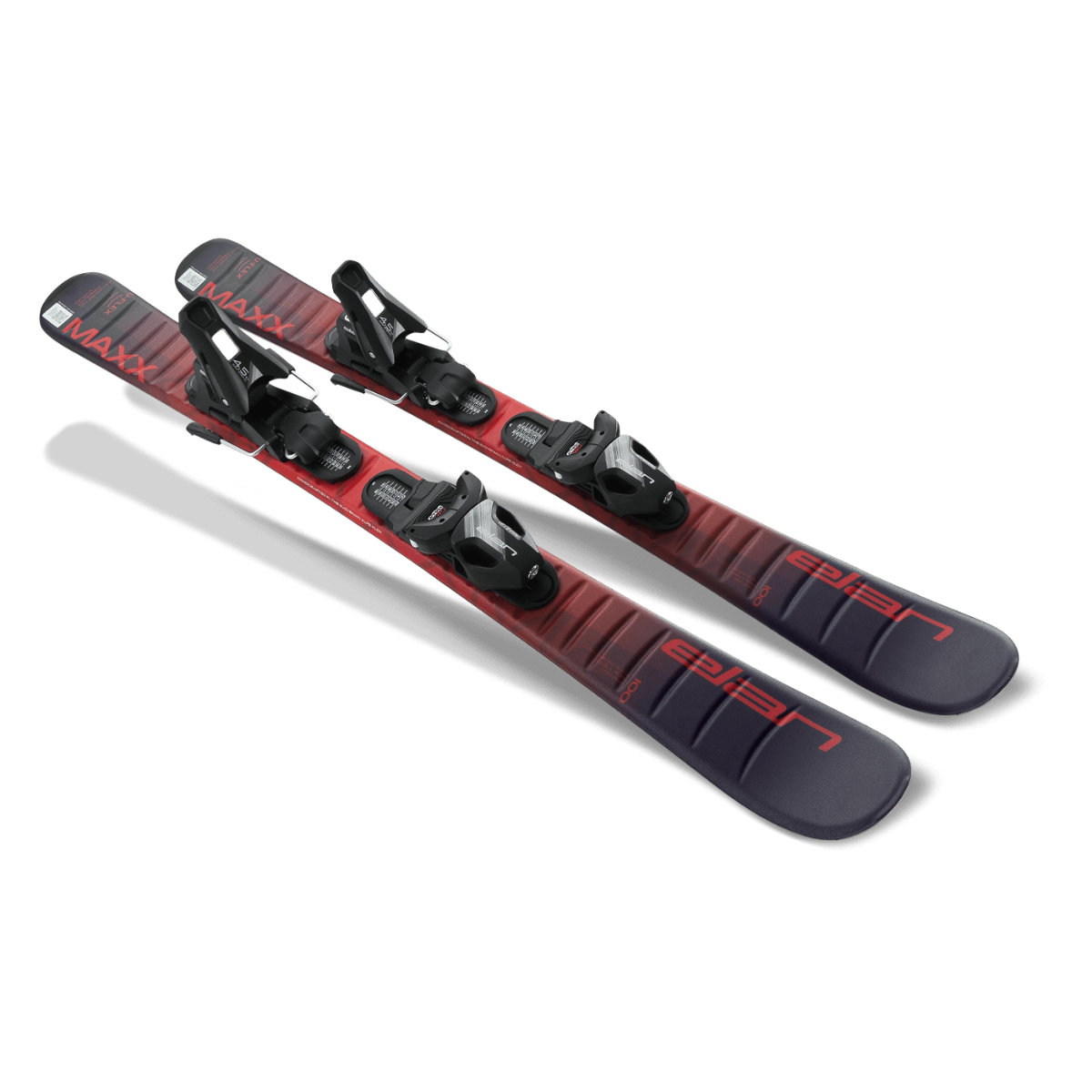 Elan Maxx Junior Skis + Shift Bindings - Red