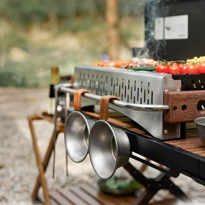 Naturehike Moyan Tabletop Travel Bbq Grill - Black