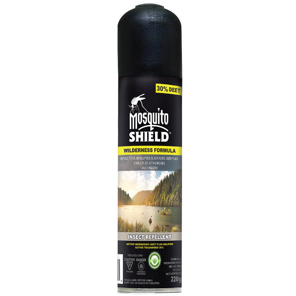 Mosquito Shield Wilderness Formula Aerosol Repel 220gm