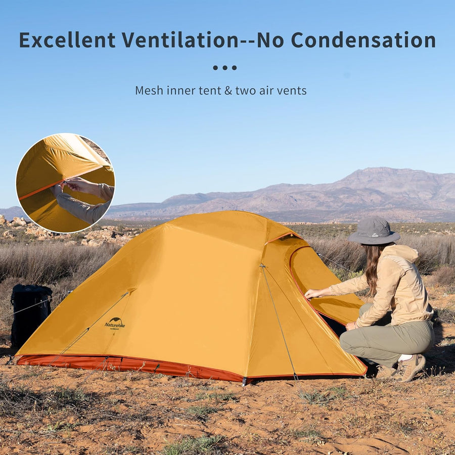 Naturehike Cloud Up™ Base 3-Person Ultralight Backpacking Tent (2026)