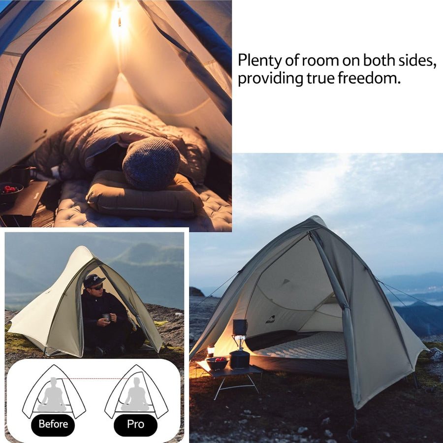 Naturehike Cloud Up™ Pro 2-Person Ultralight Backpacking Tent (2026)
