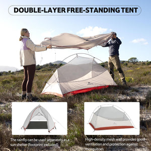 Naturehike Cloud Up™ Pro 2-Person Ultralight Backpacking Tent (2026)