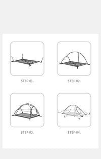 Naturehike Cloud Up™ Pro 3-Person Ultralight Backpacking Tent
