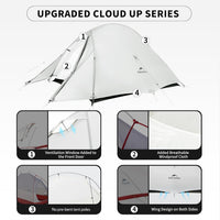 Naturehike Cloud Up™ UL 2-Person Ultralight Backpacking Tent 2026
