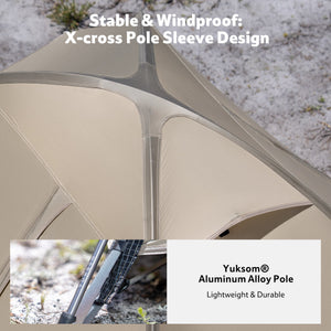 Naturehike Giling Pro™ 4-Season 2-Person Backpacking Tent (2026)
