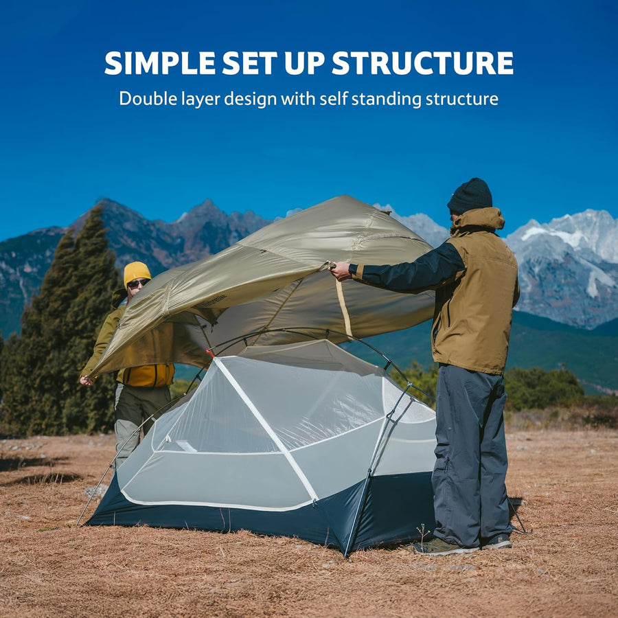 Naturehike Mongar™ UL 2-Person Ultralight Backpacking Tent (2026)
