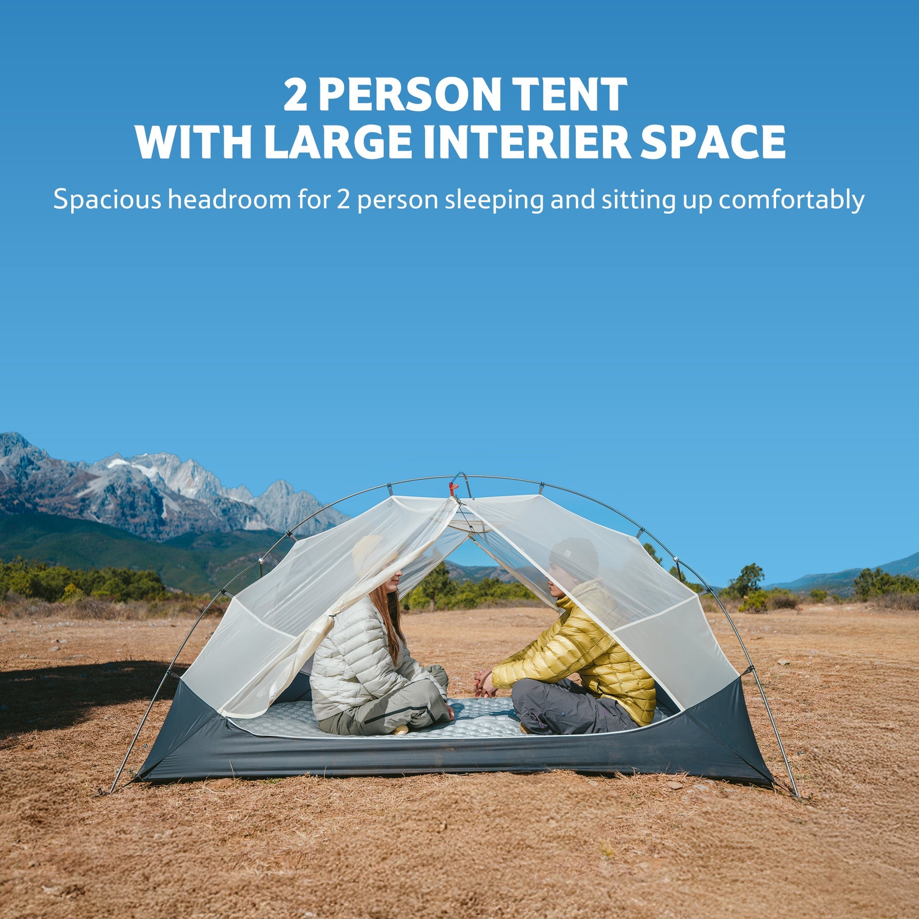 Naturehike Mongar™ UL 2-Person Ultralight Backpacking Tent