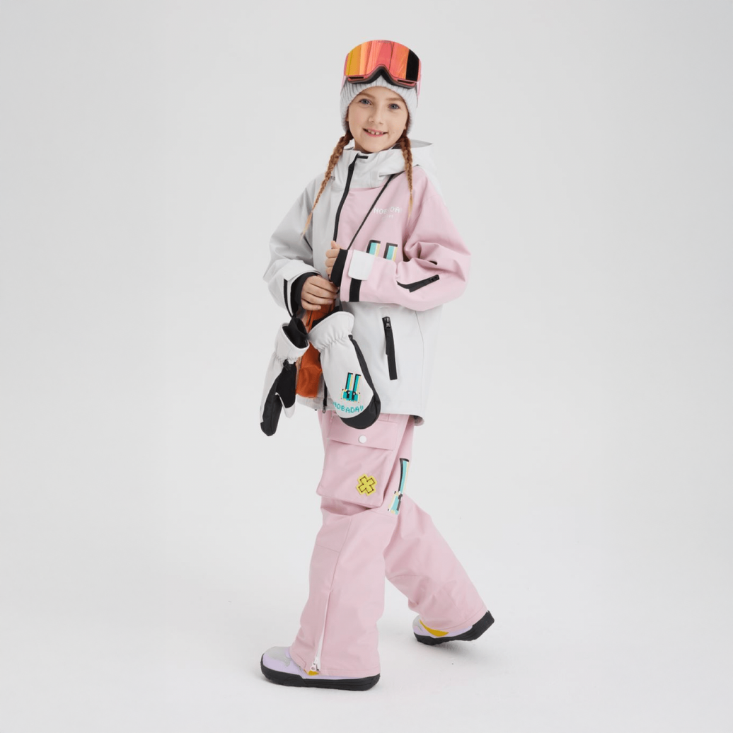 Nobaday Grom White Snow Jacket - Kids
