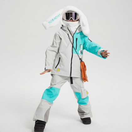 Nobaday Grom White Snow Jacket - Kids