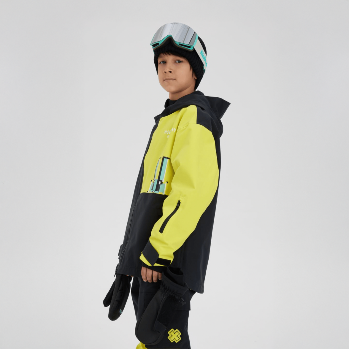 Nobaday Grom White Snow Jacket - Kids