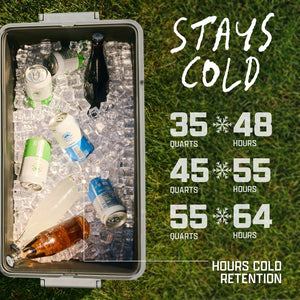 Coleman Snap 'N Go 45-Quart Collapsible Hard Cooler - Sapphire (view 4 of 8)