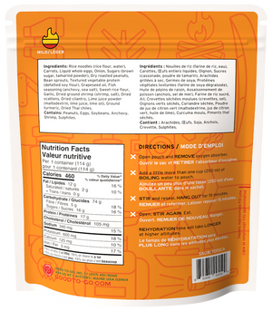 Good To-Go Pad Thai Dehydrated Meal
