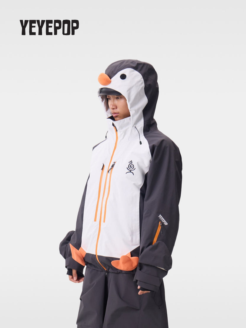 YEYEPOP Emperor Penguin 3L Insulated Snow Jacket & Pants - Unisex