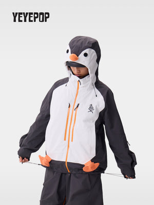 YEYEPOP Emperor Penguin 3L Insulated Snow Jacket & Pants - Unisex