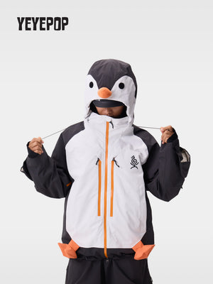 YEYEPOP Emperor Penguin 3L Insulated Snow Jacket & Pants - Unisex