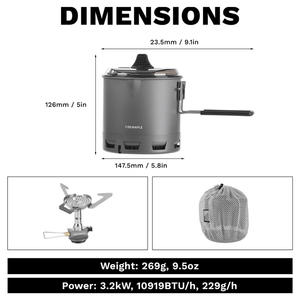 Fire Maple Petrel Ultralight Cooking System (750 mL)