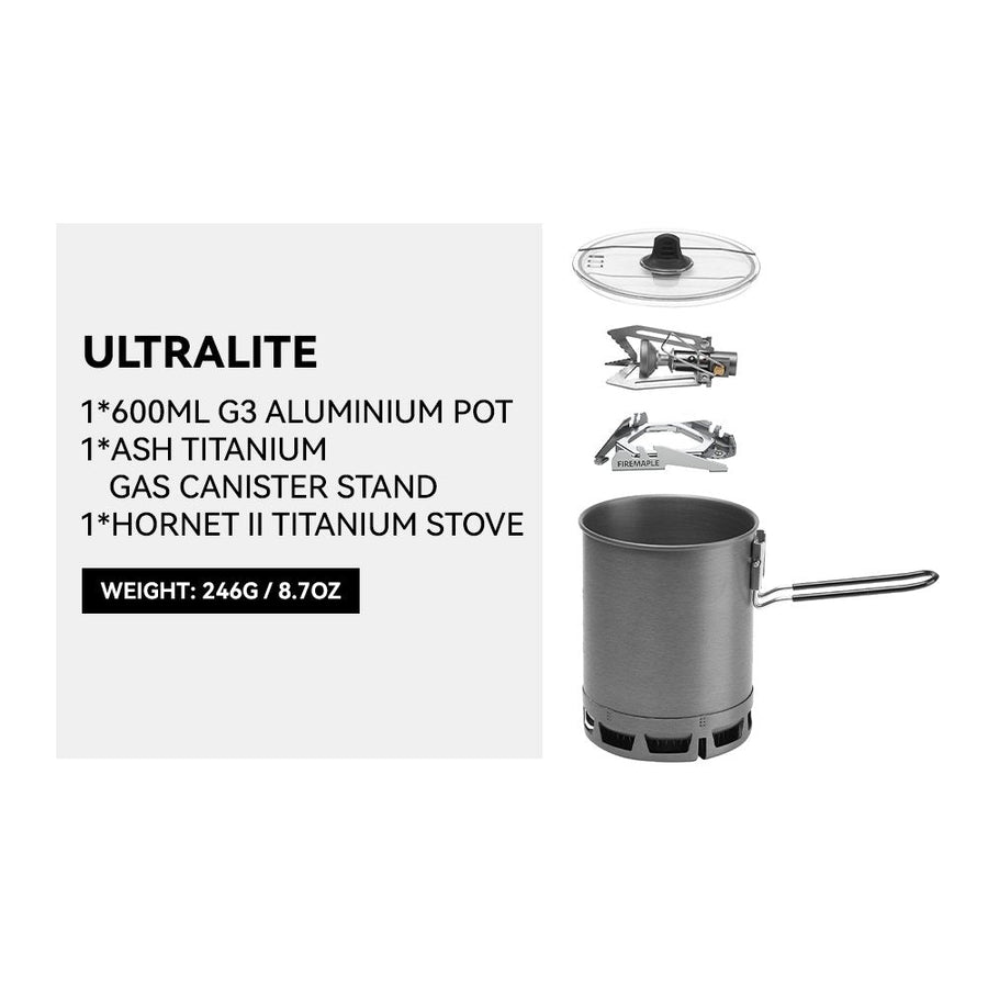 Fire Maple Petrel Ultralight Pot 600 mL (2026)