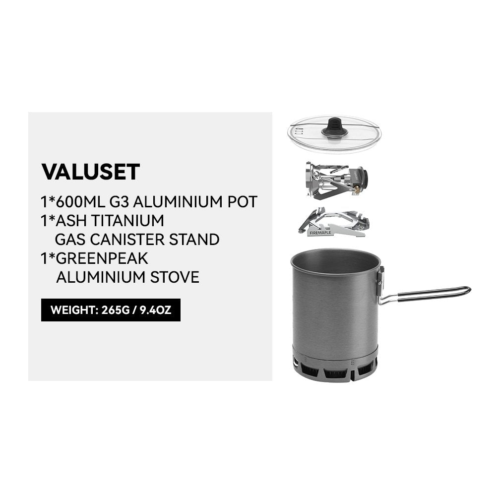 Fire Maple Petrel Ultralight Pot 600ml